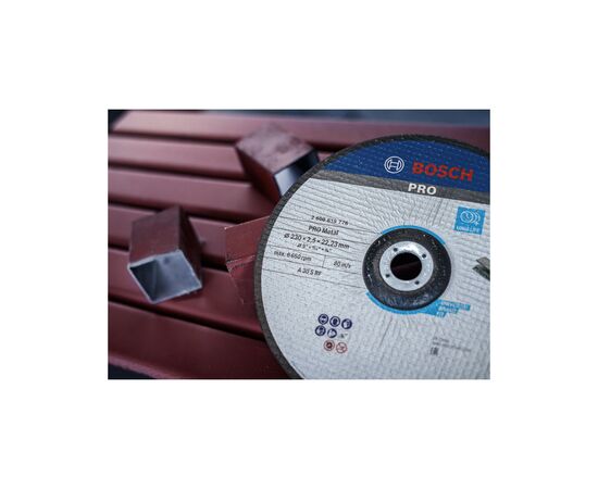 Круг отрезной Bosch Standard, 230х22.23мм, по металу (2.608.619.776), изображение 2