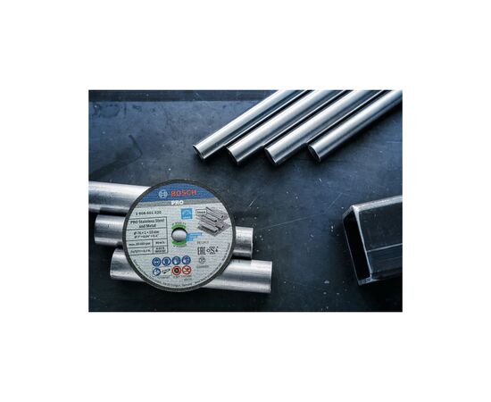 Круг відрізний Bosch Expert for Inox, 76х10х1мм, 5шт (2.608.601.520), зображення 4