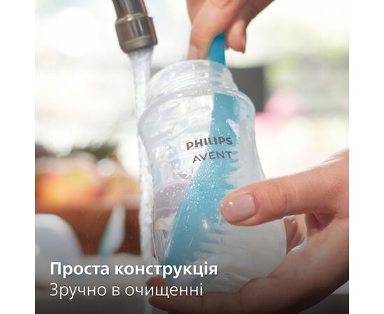 Пляшечка для годування Philips AVENT Natural Природний потік 240 мл склаяна (SCY933/01), зображення 6
