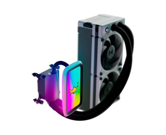 Система рідинного охолодження Hyte THICC Q60 5'''' LCD (FAN-HYTE-Q60-BW), зображення 2