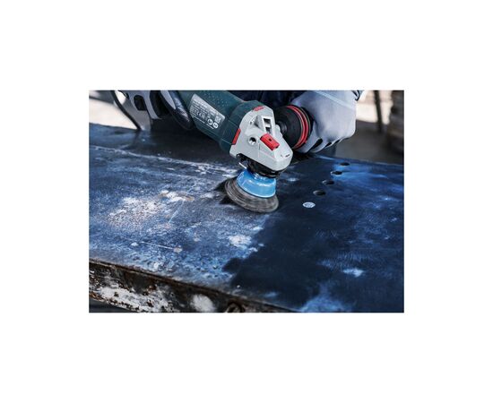 Щітка для електроінструменту Bosch Professional чашкова, сталь, 75мм, 0.5мм, M14 (1.608.622.029), зображення 9