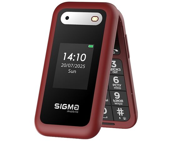 Мобильный телефон Sigma X-style 281 CLIK Red (4827798151426), изображение 2
