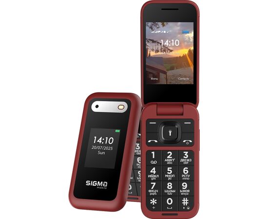 Мобильный телефон Sigma X-style 281 CLIK Red (4827798151426)