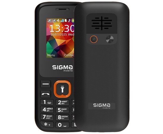 Мобильный телефон Sigma X-style 171 MINI Black-Orange (4827798813737)