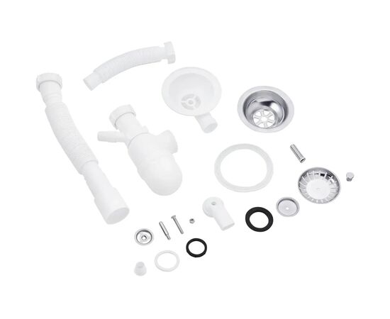 Мойка кухонная Kroner KompositGRA-6550 (CV027411), изображение 7