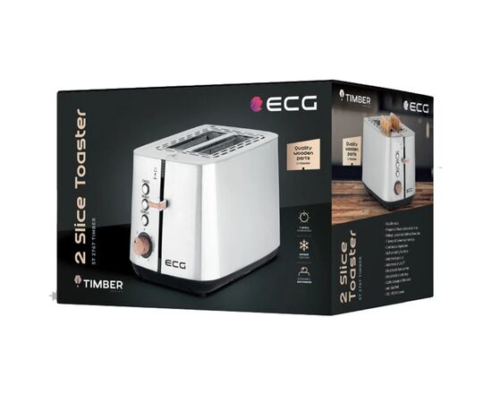 Тостер ECG ST 2767 Timber, зображення 11
