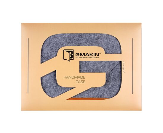 Чехол для ноутбука Gmakin 13" GM10 Grey/Brown для MacBook Pro 13 (GM10-13New), изображение 12