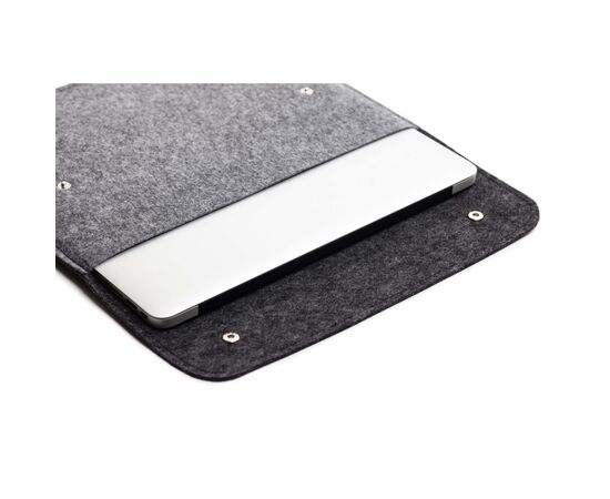 Чехол для ноутбука Gmakin 15" GM05 Black/Grey для Macbook Pro 15 (GM05-15), изображение 2