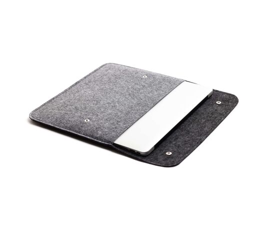 Чехол для ноутбука Gmakin 15" GM05 Black/Grey для Macbook Pro 15 (GM05-15), изображение 3