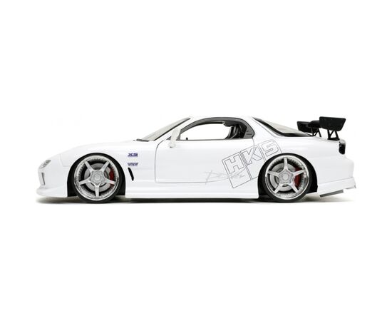 Машина Jada Форсаж Мазда RX-7 (1993), белая, 1:24 (253203065), изображение 5