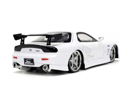 Машина Jada Форсаж Мазда RX-7 (1993), белая, 1:24 (253203065), изображение 7