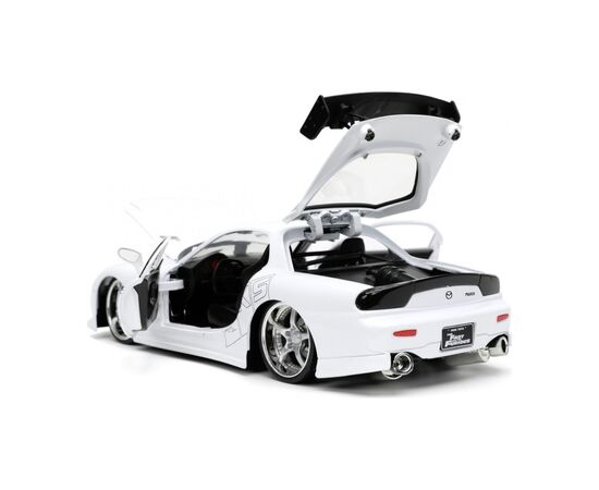 Машина Jada Форсаж Мазда RX-7 (1993), белая, 1:24 (253203065), изображение 9