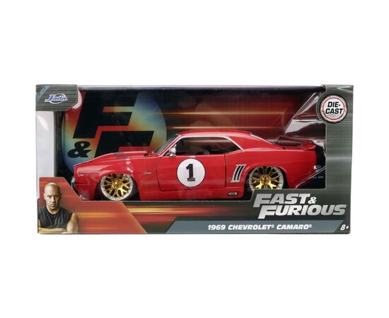 Машина Jada Форсаж Шевроле Камаро (1969), 1:24 (253203104), зображення 10