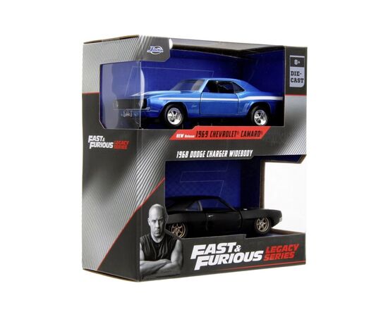 Машина Jada набор автомоделей Fast and Furious Dodge Charger и Chevrolet Camaro (253202013), изображение 6