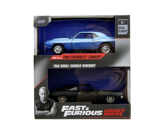 Машина Jada набор автомоделей Fast and Furious Dodge Charger и Chevrolet Camaro (253202013), изображение 7