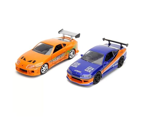 Машина Jada набiр автомоделей Fast and Furious Nissan Silvia S15 і Toyota Supra (253202017)