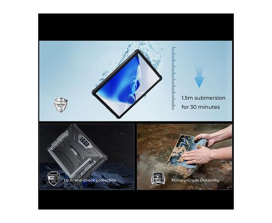 Планшет OUKITEL RT7 10.1" 5G TITAN 12/512GB NFC LTE Black (6941749837233), зображення 8