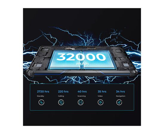 Планшет OUKITEL RT7 10.1" 5G TITAN 12/512GB NFC LTE Black-Blue (6941749837257), зображення 7