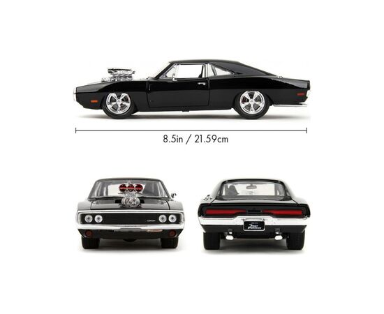 Машина Jada Форсаж Додж Чарджер чорний (9335421314R00), зображення 3