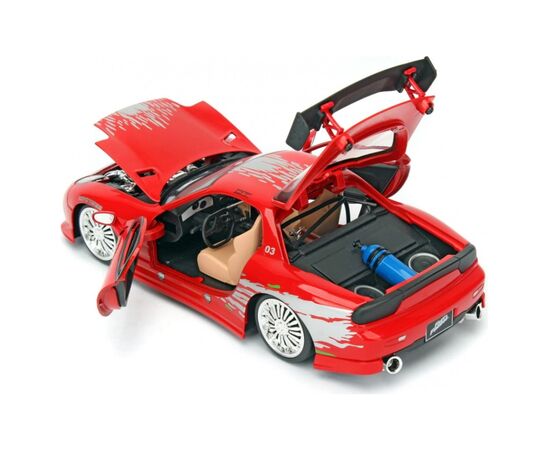 Машина Jada Форсаж Мазда RX-7, червона, 1:24 (9398338314R00), зображення 7