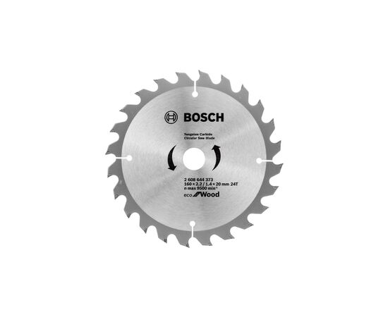 Круг отрезной Bosch пильный Eco for WO 160x20/16-24T (2.608.644.373)