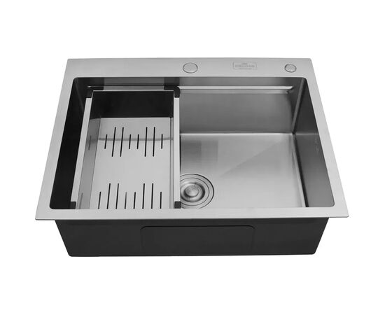 Мойка кухонная Kroner KRPGeburstet-6350HM (CV031452), изображение 6