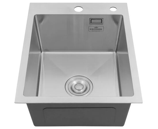 Мойка кухонная Kroner Geburstet-4050HM (CV029164), изображение 3