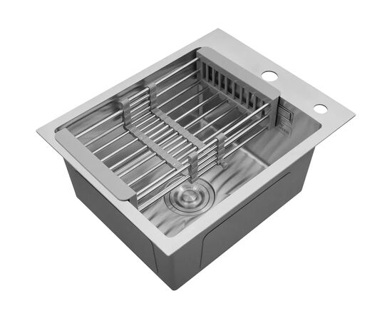Мойка кухонная Kroner Geburstet-4050HM (CV029164), изображение 8
