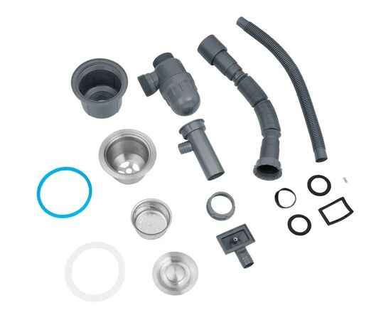 Мойка кухонная Kroner KDBrush6050HM (CV027237), изображение 8