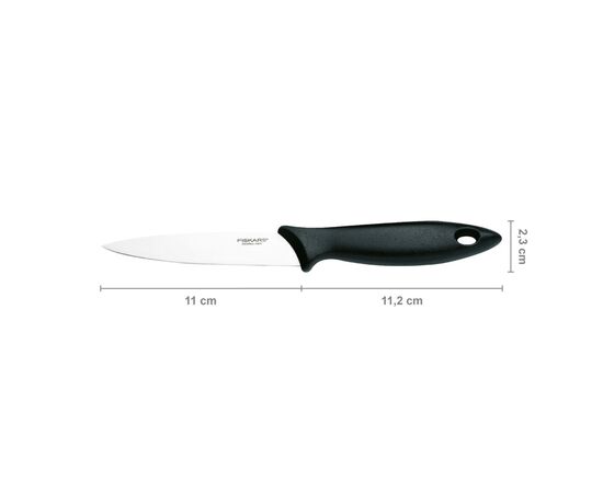 Кухонный нож Fiskars Essential для коренеплодів 11 см (1065568), изображение 2