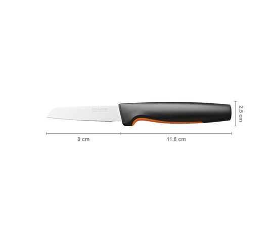 Кухонний ніж Fiskars Functional Form для овочів прямий 8 см (1057544), зображення 4