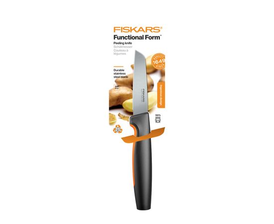 Кухонний ніж Fiskars Functional Form для овочів прямий 8 см (1057544), зображення 5