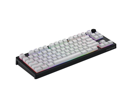 Клавіатура Hator Skyfall 80 MAG Ultra 8K Wireless Black/White (HTK1880UA), зображення 2
