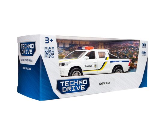 Машина TechnoDrive Toyota Hilux Полиция (KM250426), изображение 11
