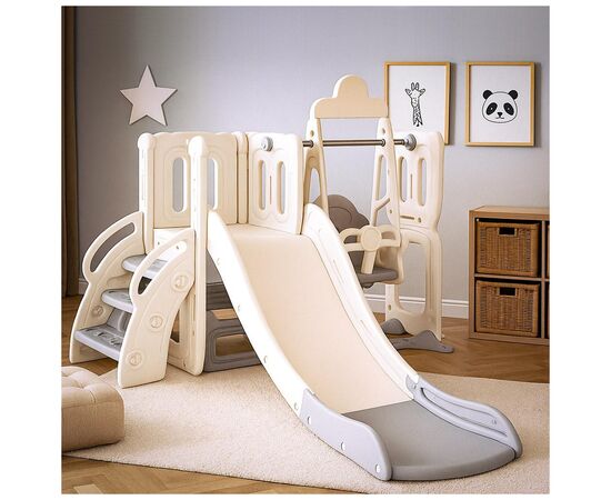 Игровая площадка Mealux Elsa (KD-B012 White/Grey), изображение 3