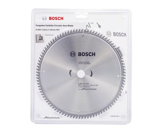 Круг отрезной Bosch пильный Eco for Aluminium 305x30-96T (2.608.644.396), изображение 2