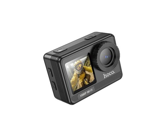Екшн-камера HOCO DV103 Dual color screen Black (6942007638296), зображення 2