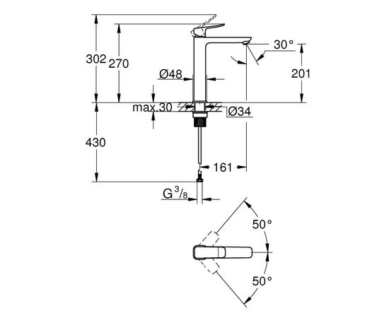 Змішувач Grohe QuickFix 1018920000, зображення 4