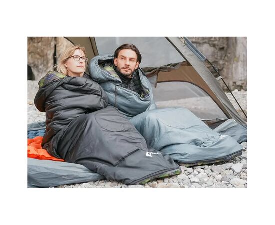 Спальный мешок KingCamp Sevan 250 Grey (KS2422_GREY_L), изображение 2