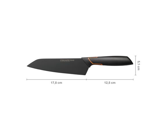 Кухонный нож Fiskars Edge Santoku 17 см (1003097), изображение 2