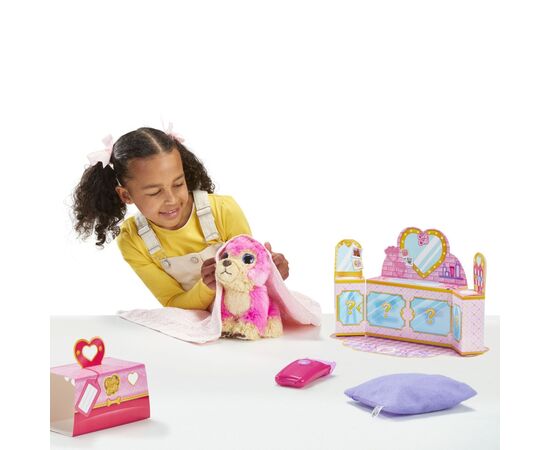 Мягкая игрушка Moose Няшка-потеряшка Груминг салон розовая (30146), изображение 12