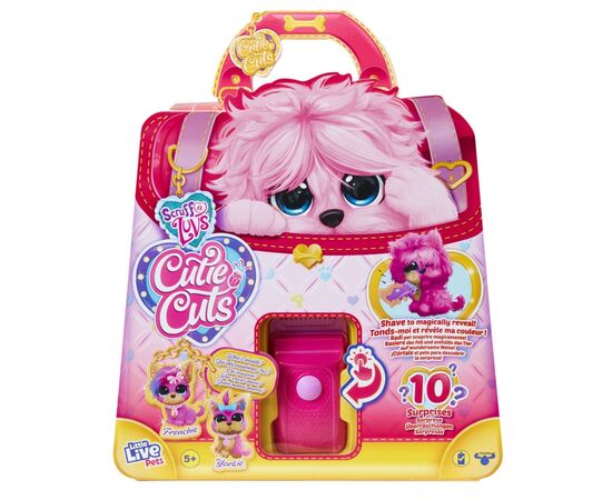 Мягкая игрушка Moose Няшка-потеряшка Груминг салон розовая (30146), изображение 5