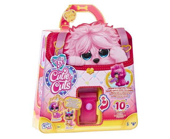 Мягкая игрушка Moose Няшка-потеряшка Груминг салон розовая (30146), изображение 7