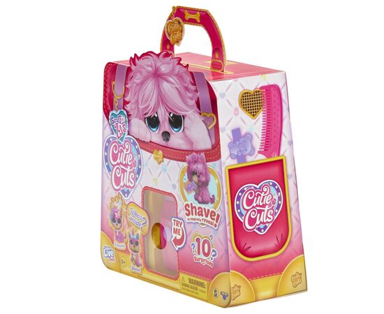 Мягкая игрушка Moose Няшка-потеряшка Груминг салон розовая (30146), изображение 8