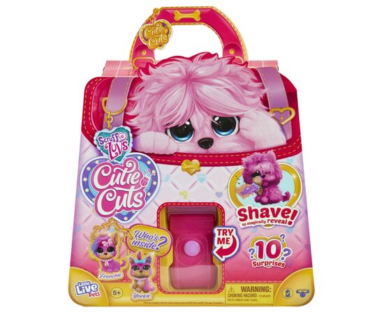 Мягкая игрушка Moose Няшка-потеряшка Груминг салон розовая (30146), изображение 9