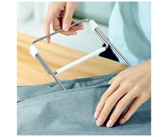 Подставка для ноутбука Ugreen LP230 Foldable Desktop Laptop Stand Silver (80348), изображение 4