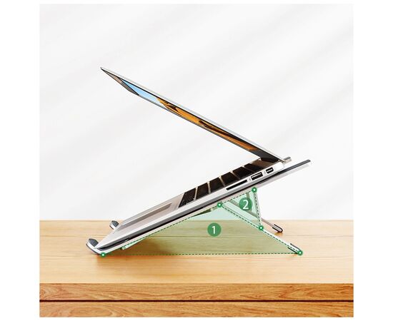 Подставка для ноутбука Ugreen LP451 Foldable Holder for Laptop Silver (40289), изображение 8