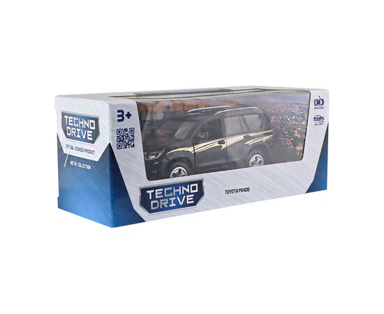 Машина TechnoDrive Toyota Prado черный (KM6189D), изображение 6