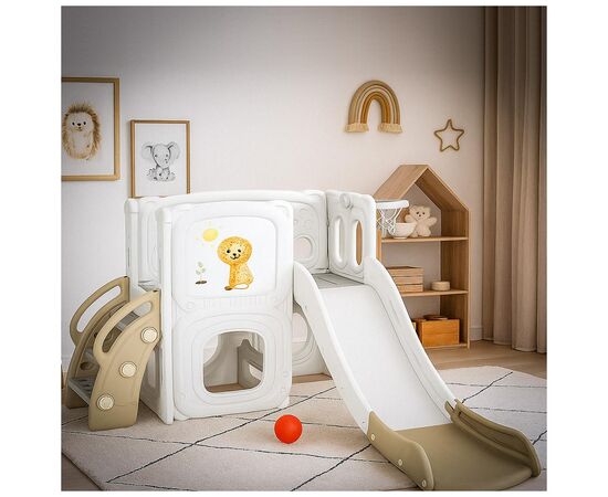 Игровая площадка Mealux Tower (KD-B013 White/Brown), изображение 3