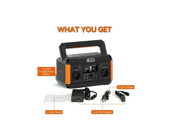 Зарядна станція FlashFish P60, 500W (P60), зображення 6